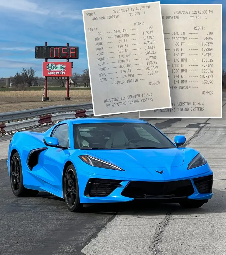 ProCharger C8 Corvette drag slip